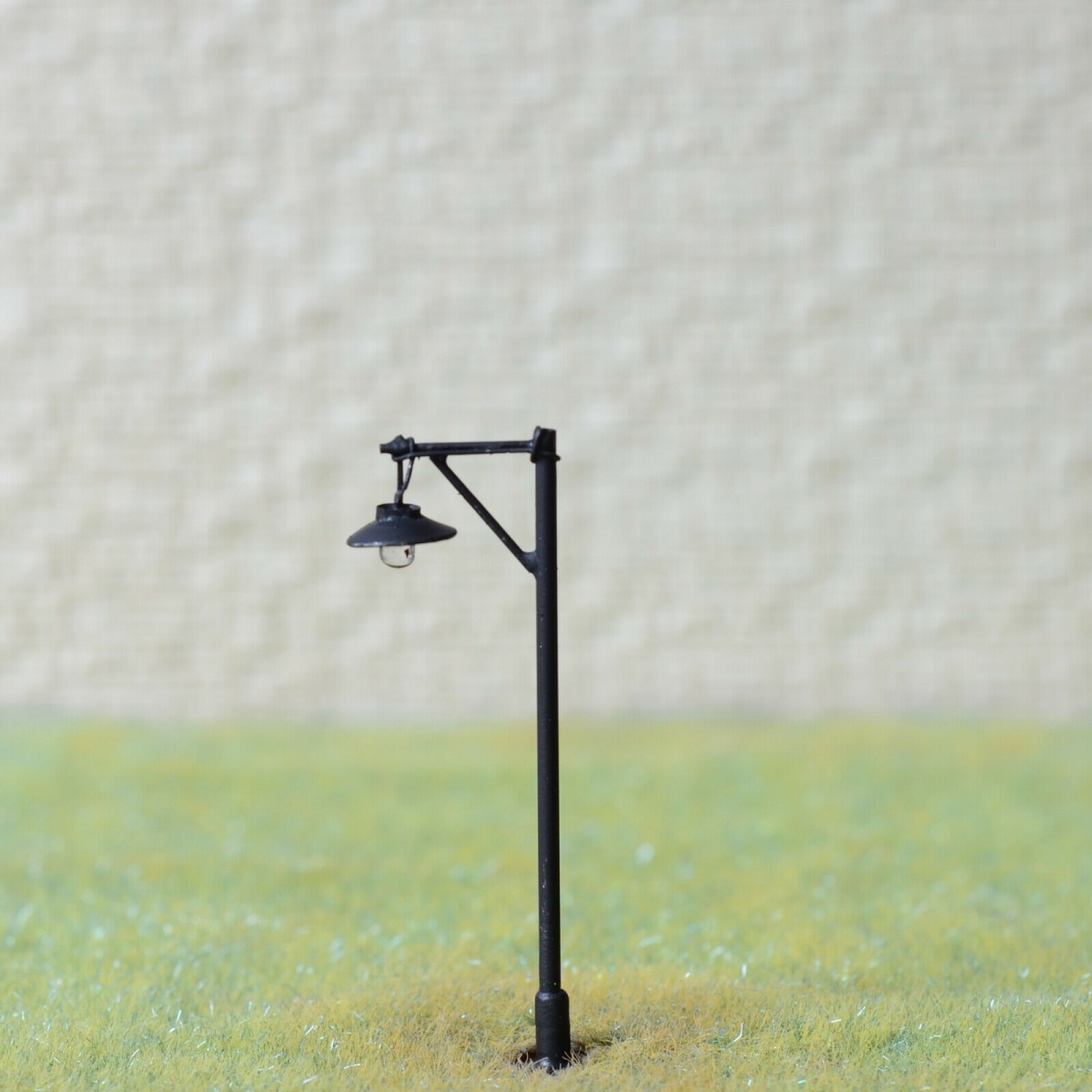 3 x OO / HO scale LED street light Model Train Railroad path lamp post #610sBL